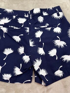 Old Navy Navy Blue Floral Print Women's Shorts Size 0